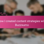 How I created content strategies with Buzzsumo