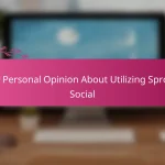 My Personal Opinion About Utilizing Sprout Social
