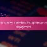 This is how I optimized Instagram ads for engagement